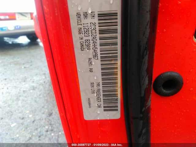 Dodge Challenger Sxt 2017 2C3CDZAG4HH540867 Image 10