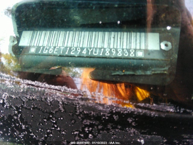 Cadillac Eldorado Touring Etc 2000 1G6ET1294YU189838 Image 10