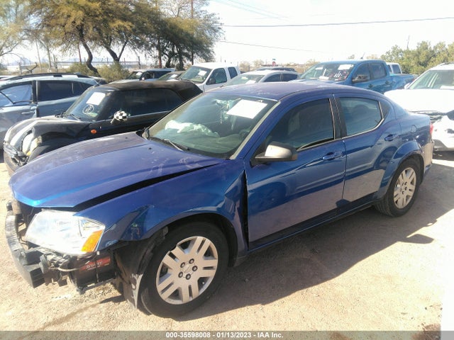 2013 DODGE AVENGER SE VIN: 1C3CDZAB9DN710517