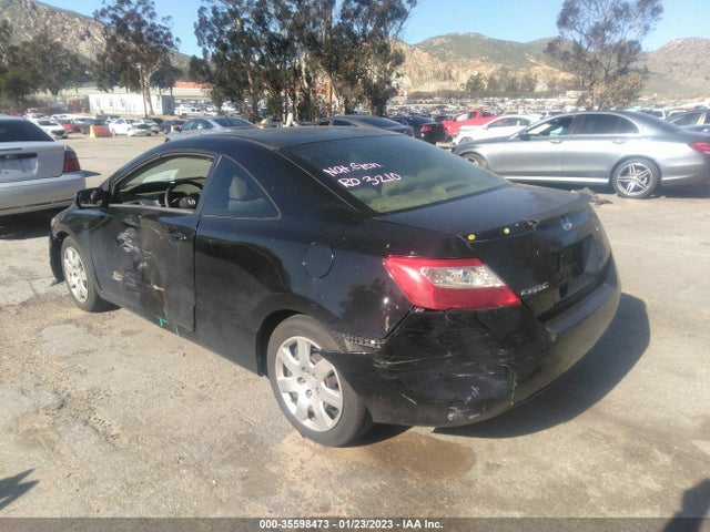 2006 HONDA CIVIC CPE LX VIN: 2HGFG12666H500229