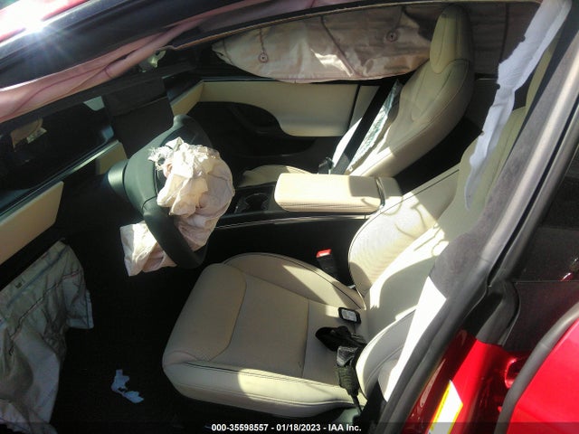 2022 TESLA MODEL S PLAID VIN: 5YJSA1E69NF469136