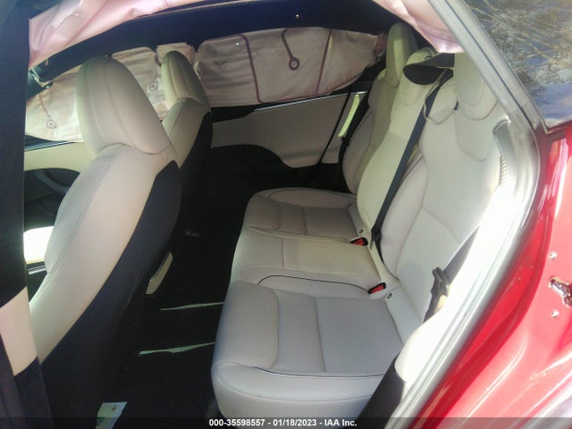 2022 TESLA MODEL S PLAID VIN: 5YJSA1E69NF469136