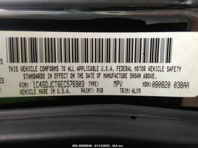 Dodge Durango R/t 2014 1C4SDJCT6EC576903 Image 9