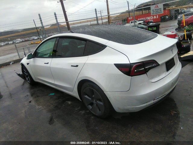 Tesla Model 3 Standard Range Plus 2021 5YJ3E1EA7MF058166 Image 3