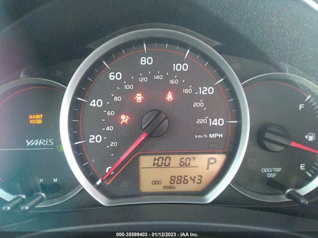 Toyota Yaris L/se/le 2012 JTDKTUD36CD513388 Image 7