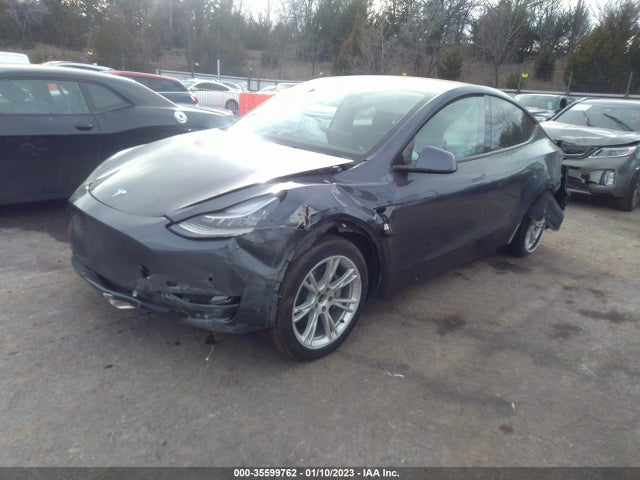 2021 TESLA MODEL Y LONG RANGE VIN: 5YJYGDEE1MF153276