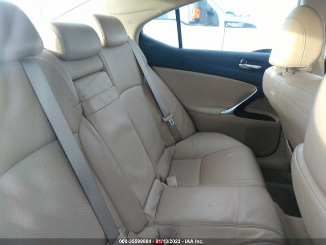2007 LEXUS IS 250 VIN: JTHBK262475047406