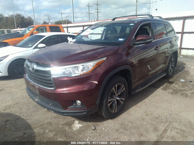 Toyota Highlander 2016 5TDKKRFH0GS152971 Image 2