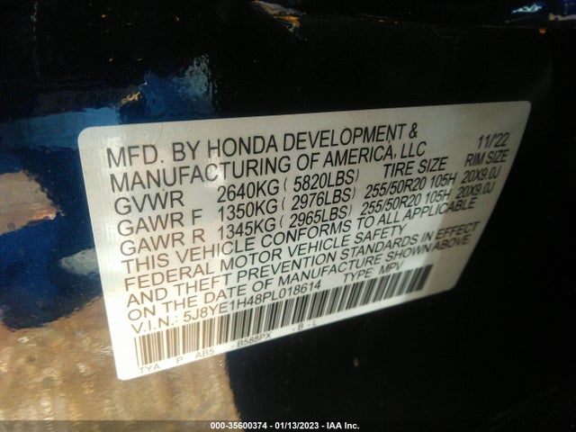 2023 Acura MDX, VIN: 5J8YE1H48PL018614