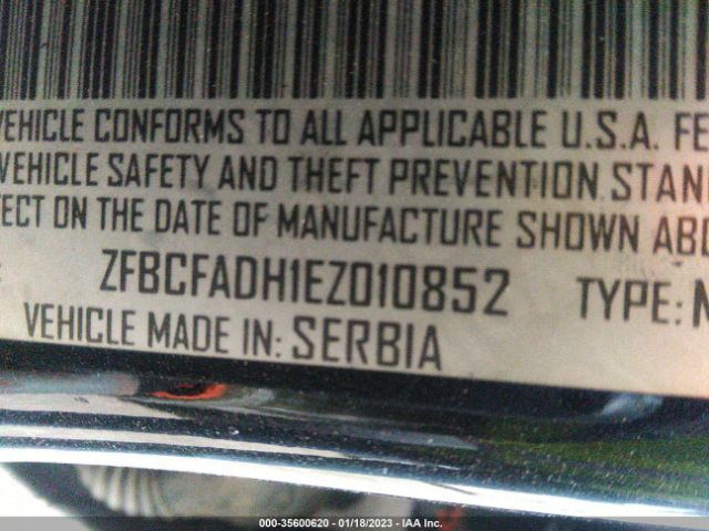 ZFBCFADH1EZ010852 Fiat 500L