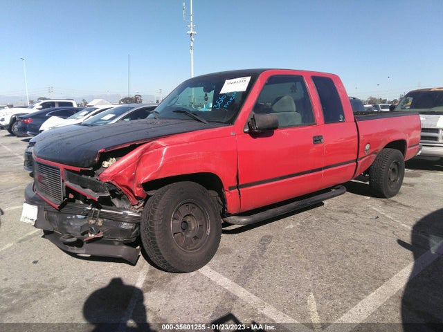 1998 GMC SIERRA 1500 VIN: 2GTEC19R5W1558816