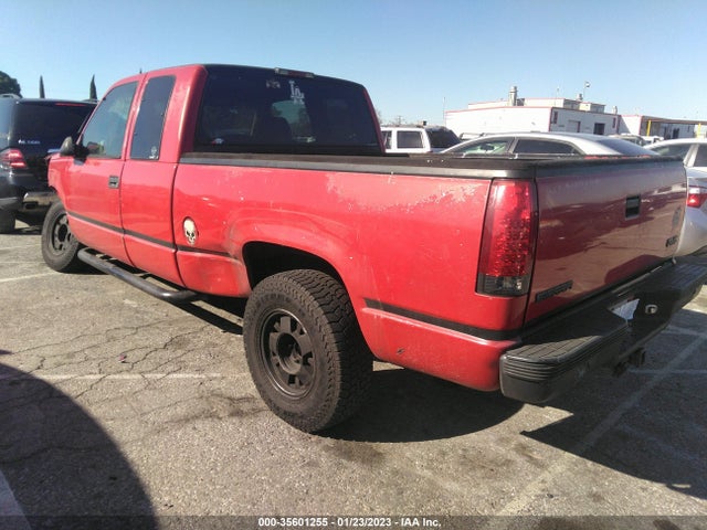 1998 GMC SIERRA 1500 VIN: 2GTEC19R5W1558816