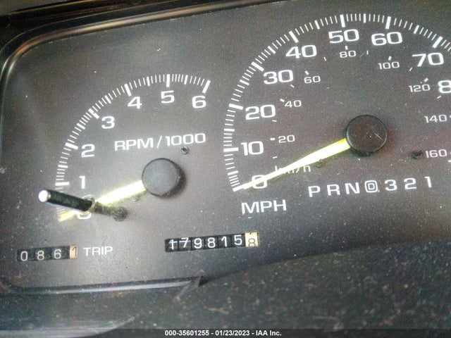 1998 GMC SIERRA 1500 VIN: 2GTEC19R5W1558816
