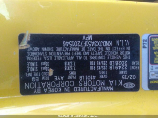 KNDJX3A51F7201546 KIA Soul !