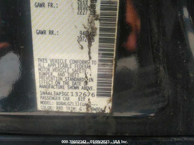 1N4AL3AP3GC132676 Nissan ALTIMA 2.5