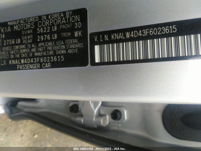 KNALW4D43F6023615 KIA K900 Luxury