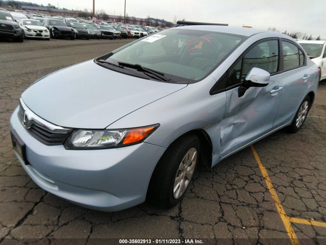 2012 HONDA CIVIC SDN LX VIN: 19XFB2F58CE009303