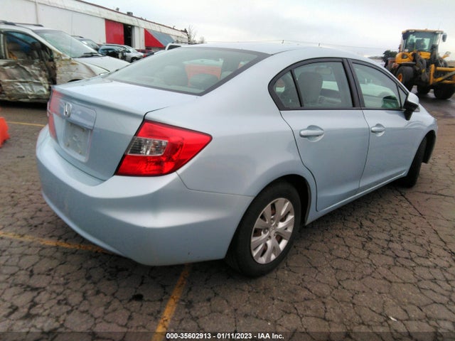 2012 HONDA CIVIC SDN LX VIN: 19XFB2F58CE009303