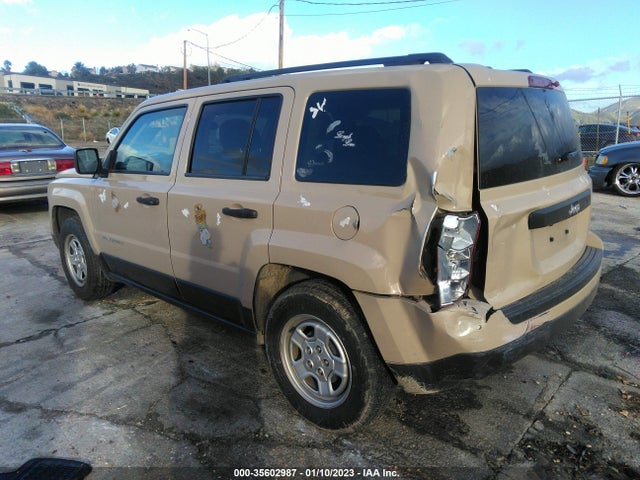 2016 JEEP PATRIOT SPORT VIN: 1C4NJPBA6GD809197
