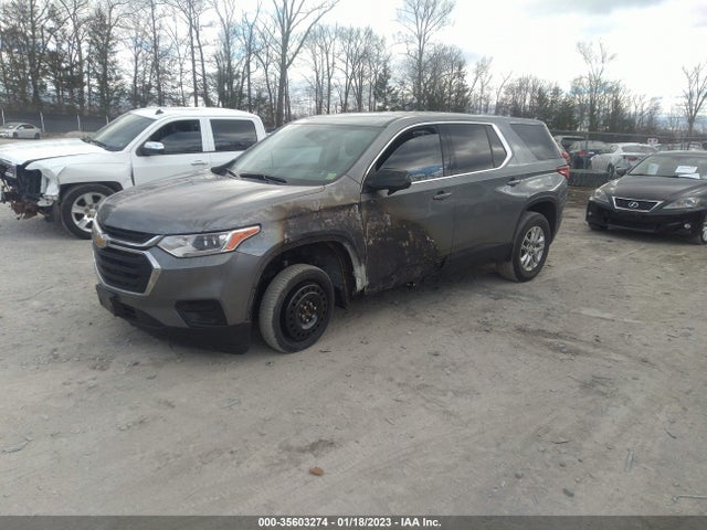 Chevrolet Traverse Ls 2021 1GNEVFKW1MJ141131 Image 2