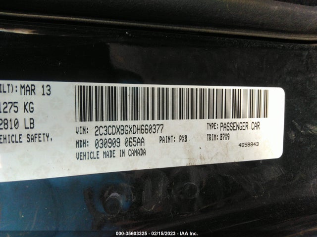 Dodge Charger Se 2013 2C3CDXBGXDH660377 Image 10