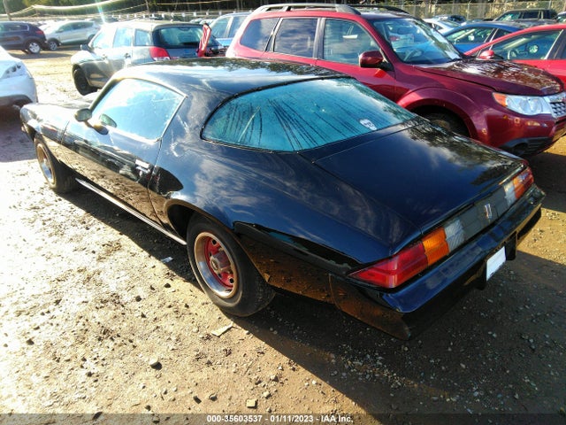 1979 CHEVROLET CAMARO VIN: 1Q87G9L554209