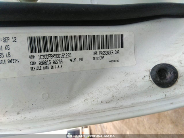 Dodge DART SXT 2013 1C3CDFBA5DD151235 Image 9