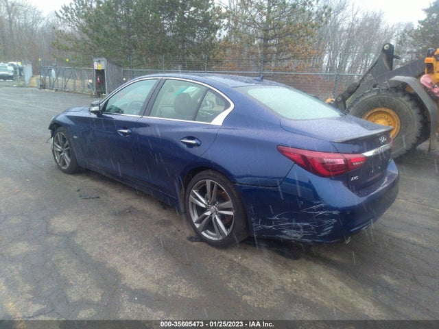 35605473 :رقم المزاد ، JN1EV7AR0KM590924 vin ، 2019 Infiniti Q50 3.0t Signature Edition مزاد بيع