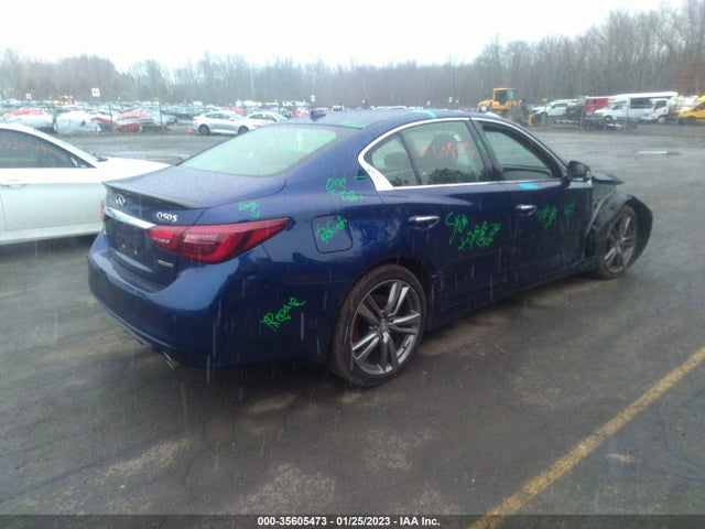 35605473 :رقم المزاد ، JN1EV7AR0KM590924 vin ، 2019 Infiniti Q50 3.0t Signature Edition مزاد بيع