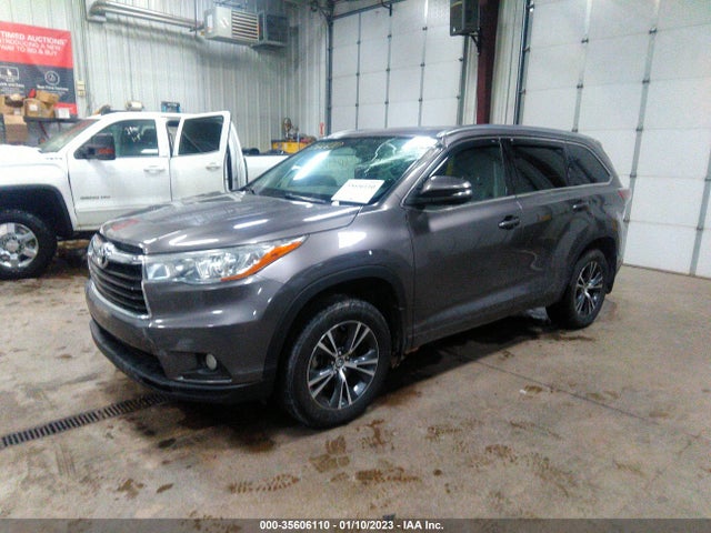 2016 Toyota Highlander, VIN: 5TDJKRFH8GS316611