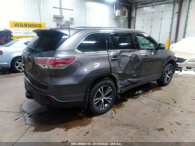 2016 Toyota Highlander, VIN: 5TDJKRFH8GS316611