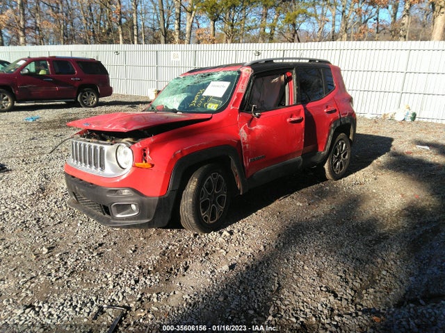 2016 JEEP RENEGADE LIMITED VIN: ZACCJADT4GPC93507