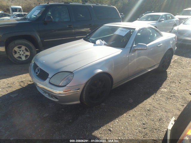 2001 MERCEDES-BENZ SLK-CLASS VIN: WDBKK65F91F232743