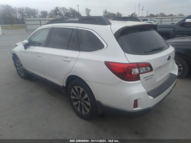 2016 SUBARU OUTBACK 2.5I LIMITED VIN: 4S4BSANC3G3252289