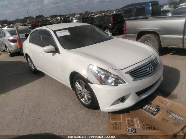 2011 INFINITI G25 SEDAN JOURNEY VIN: JN1DV6AP2BM603113