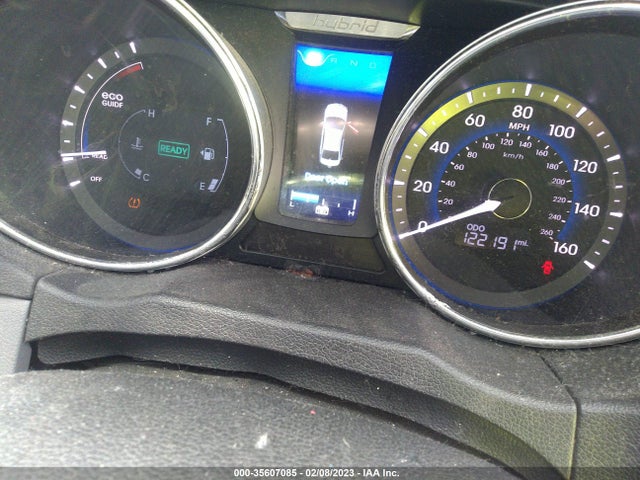 2013 HYUNDAI SONATA HYBRID LIMITED VIN: KMHEC4A40DA100214
