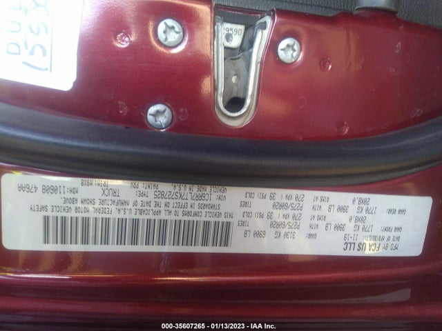 1C6RR7LT7KS727825 RAM 1500 Classic Big Horn