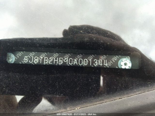 5J8TB2H59CA001344 Acura Rdx Tech Pkg
