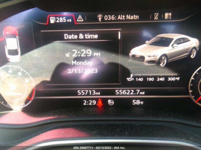WAUPNAF58JA032440 Audi A5 Coupe Premium Plus