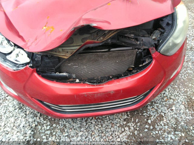 2012 HYUNDAI ELANTRA LIMITED PZEV VIN: KMHDH4AE4CU441876