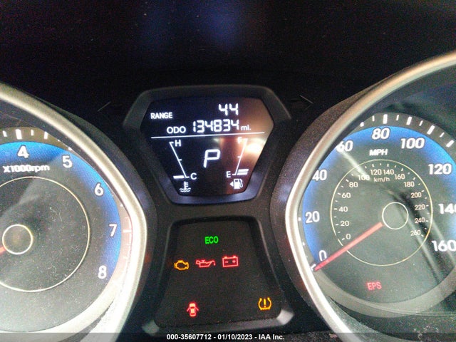 2012 HYUNDAI ELANTRA LIMITED PZEV VIN: KMHDH4AE4CU441876