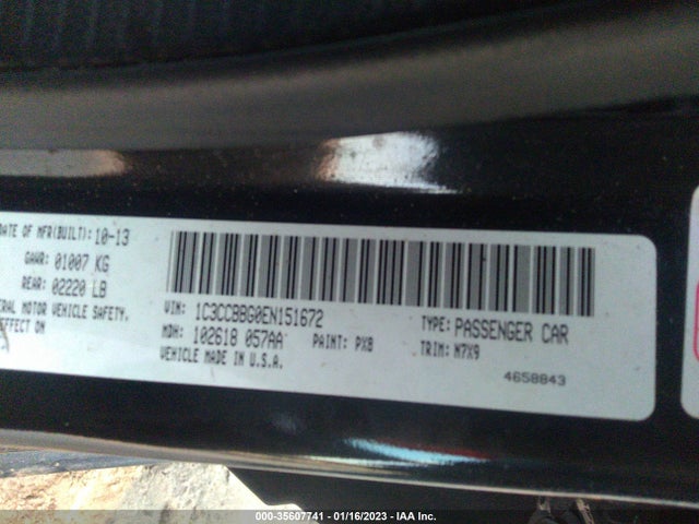 Chrysler 200 Touring 2014 1C3CCBBG0EN151672 Image 9