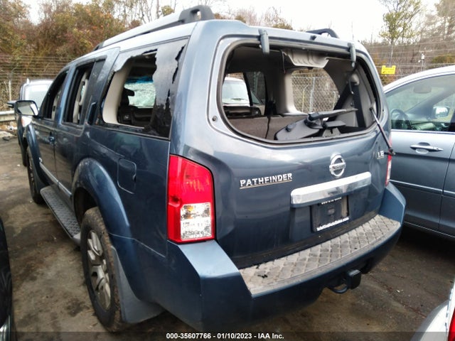 2008 NISSAN PATHFINDER LE VIN: 5N1BR18A78C626720