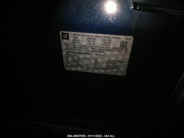 2GKFLPE32G6350653 GMC Terrain Slt