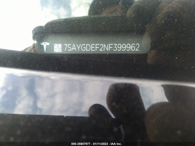 Tesla Model Y Performance 2022 7SAYGDEF2NF399962 Image 9