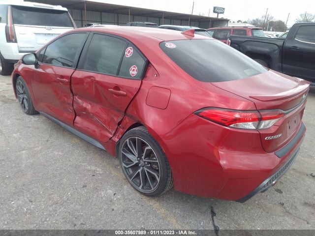 2020 TOYOTA COROLLA SE/NIGHTSHADE VIN: JTDS4RCE8LJ007673