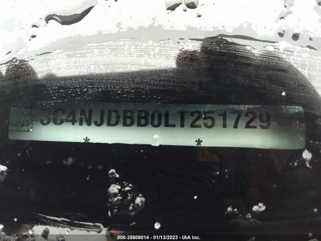 Jeep Compass Latitude W/sun/safety Pkg 2020 3C4NJDBB0LT251729 Image 13