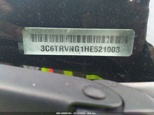 2017 Ram Promaster, VIN: 3C6TRVNG1HE521003