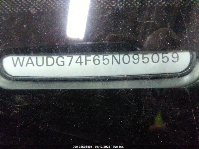WAUDG74F65N095059 Audi A6