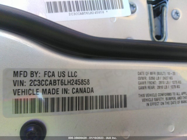 Chrysler 300 300s 2020 2C3CCABT6LH245858 Image 9